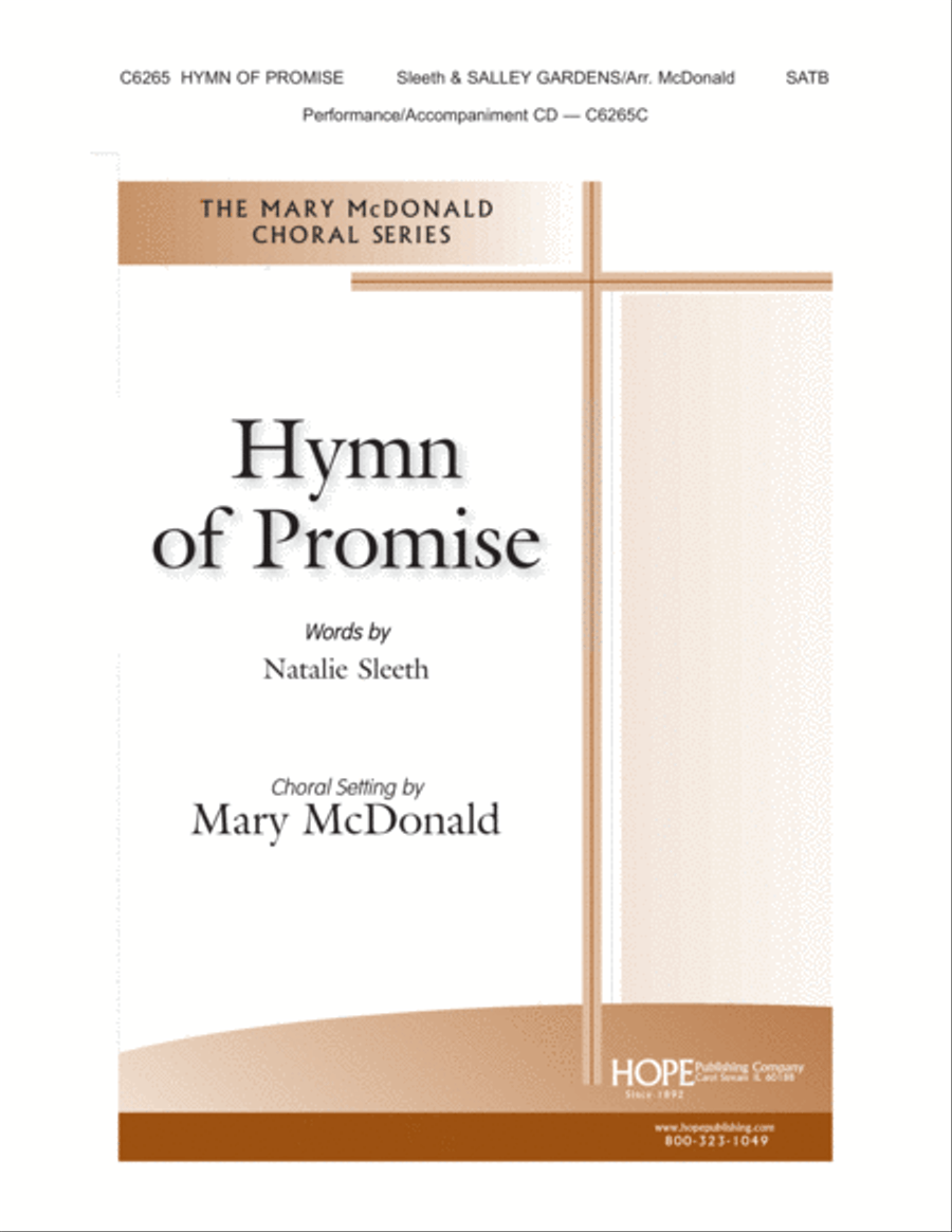Hymn of Promise 4-Part scores gallery preview page 1