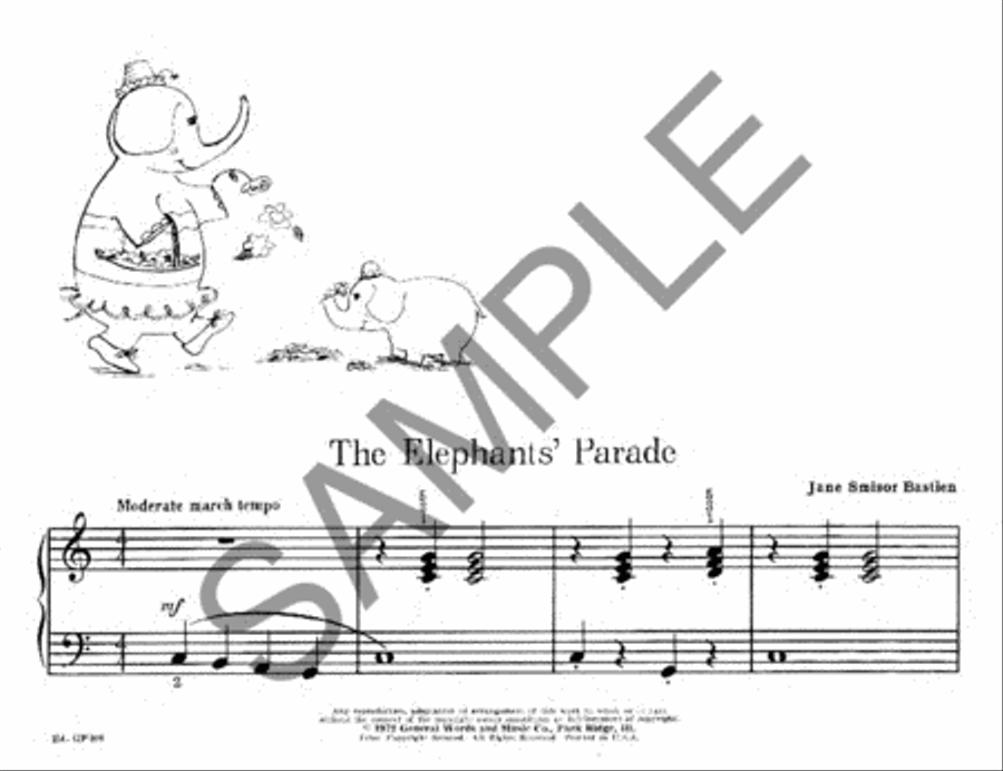 The Elephant's Parade Piano Method scores gallery preview page 2
