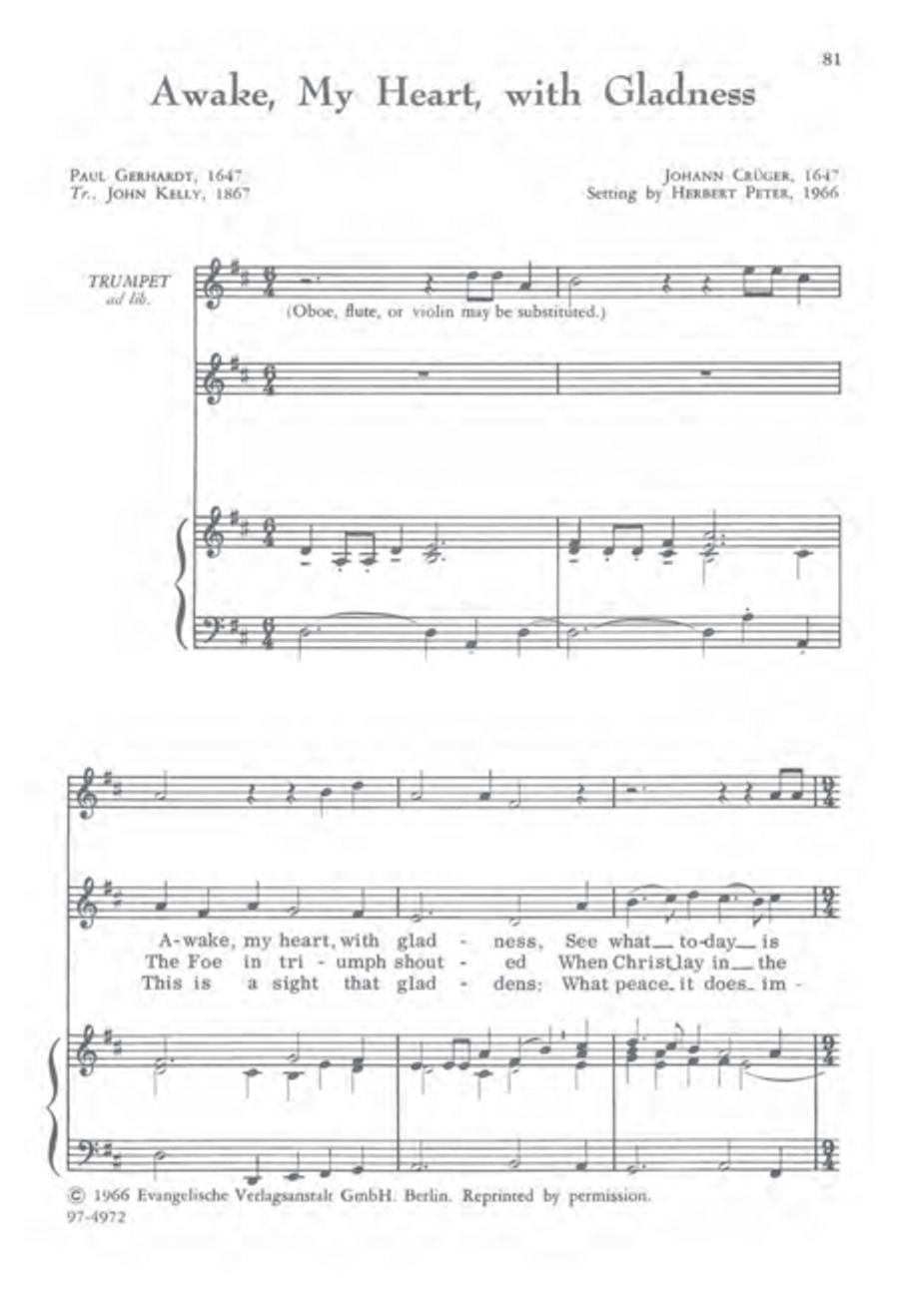 A Third Morning Star Choir Book Unison Choir scores gallery preview page 20
