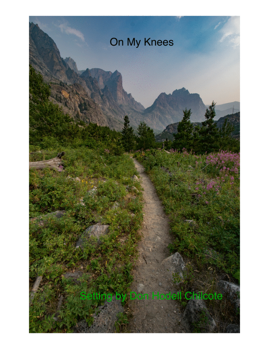 On My Knees Jazz Ensemble scores gallery preview page 1