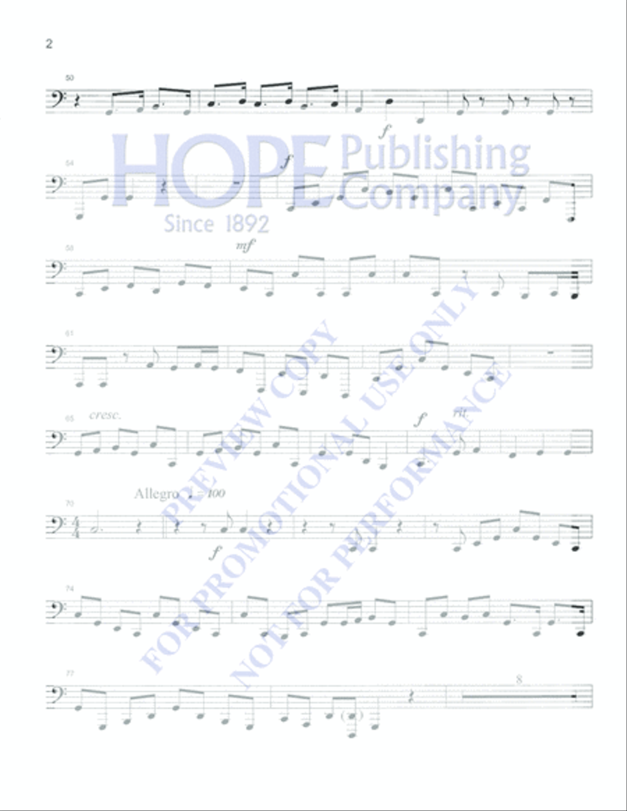 Music for the Royal Fireworks 5-Octaves scores gallery preview page 14