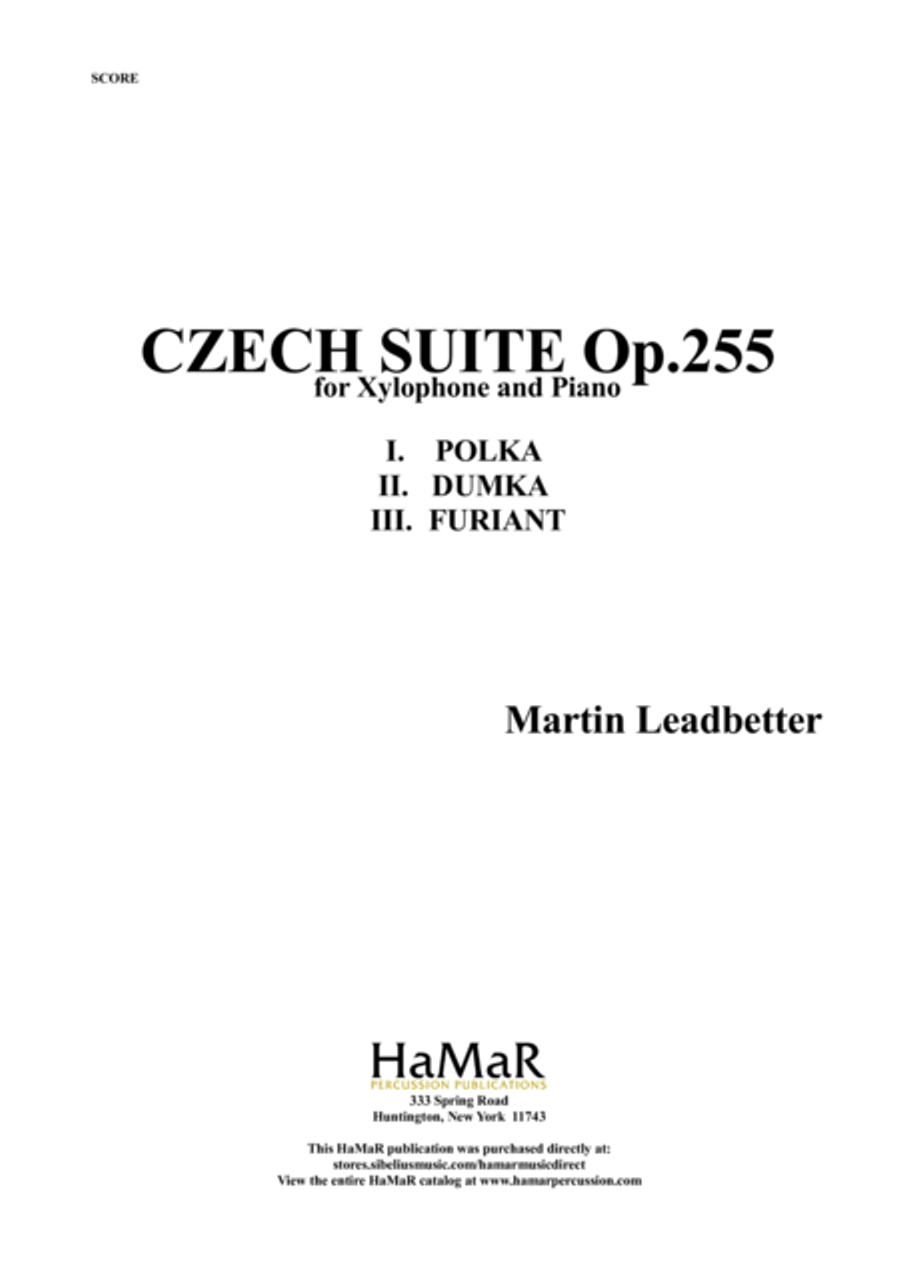 Czech Suite Piano scores gallery preview page 1