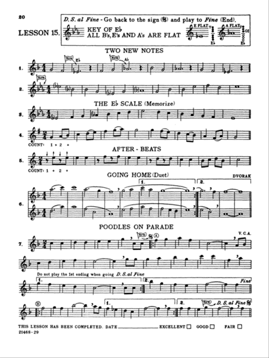 Breeze-Easy Method for Flute, Book 1 Flute scores gallery preview page 2