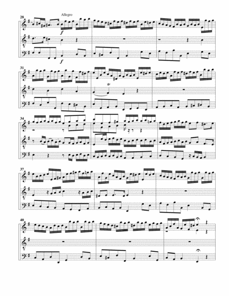 Chorale: Jesus Christus, Gottes Sohn from Cantata BWV 4 (arrangement for violin and organ (or harpsi