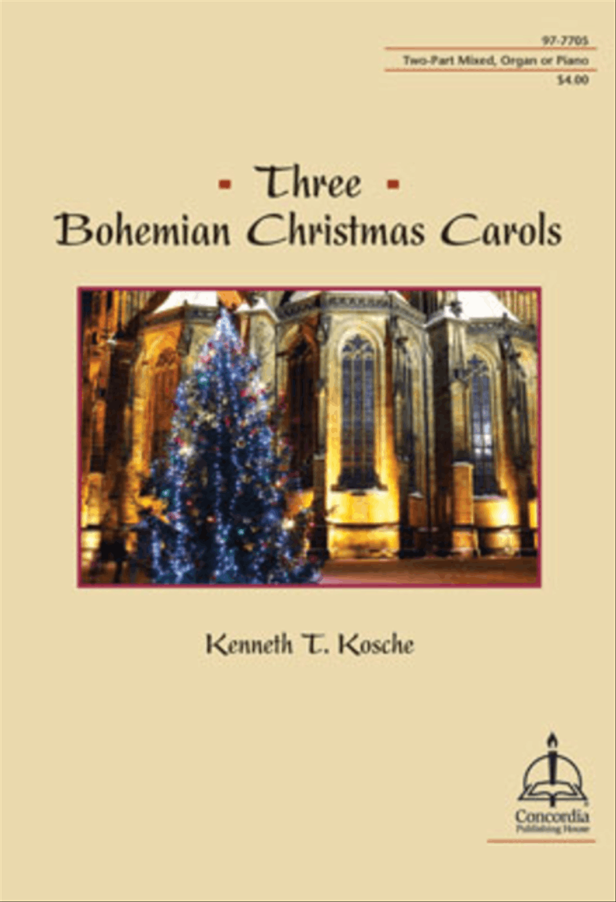 Three Bohemian Christmas Carols 2-Part scores gallery preview page 1