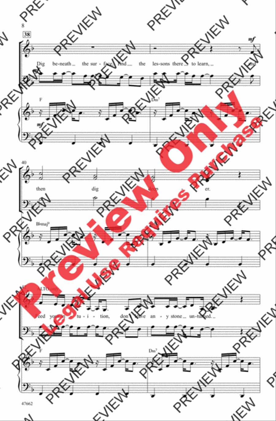 Wonderful Life 3-Part scores gallery preview page 8