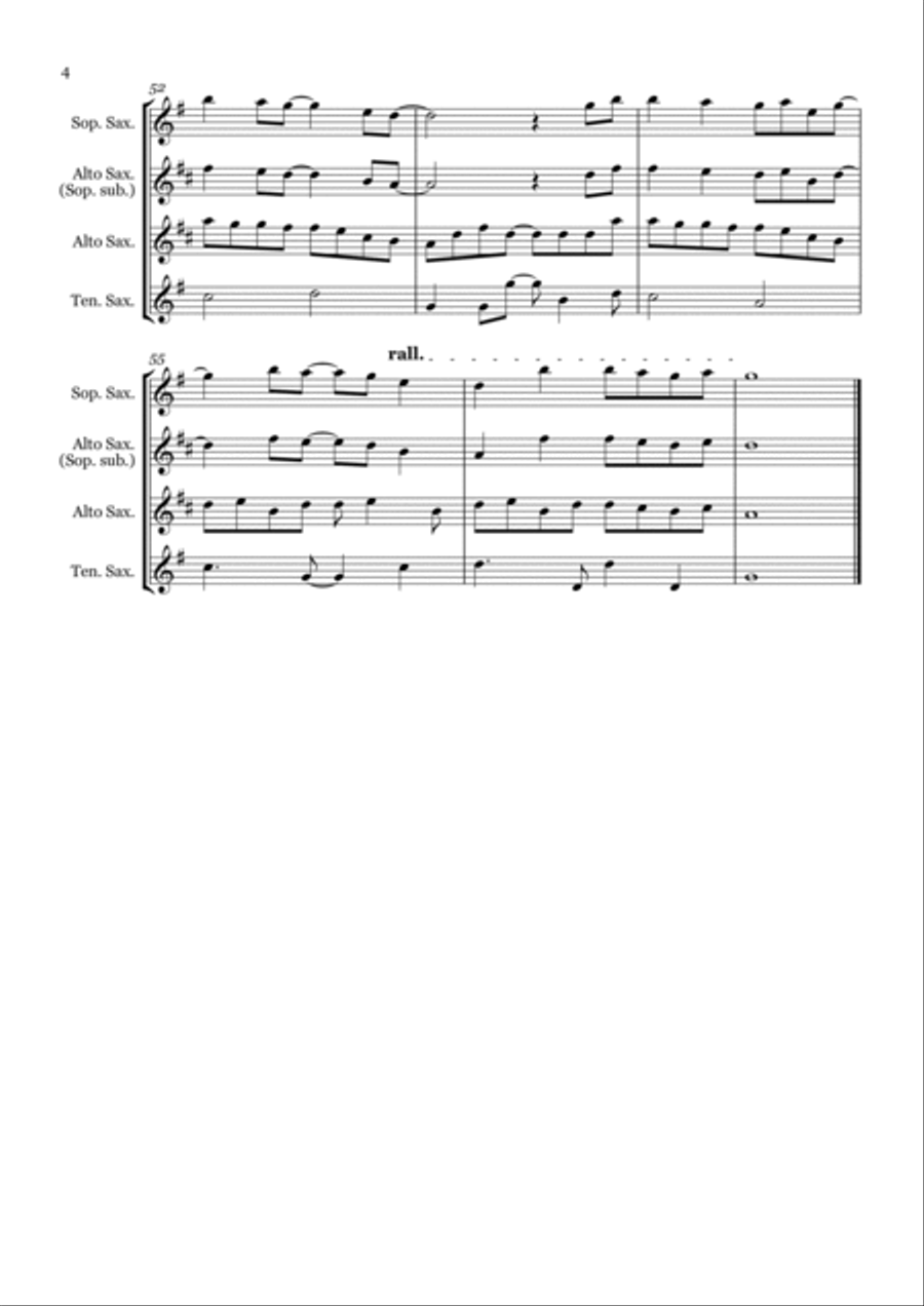 Nightswimming Woodwind Trio scores gallery preview page 4