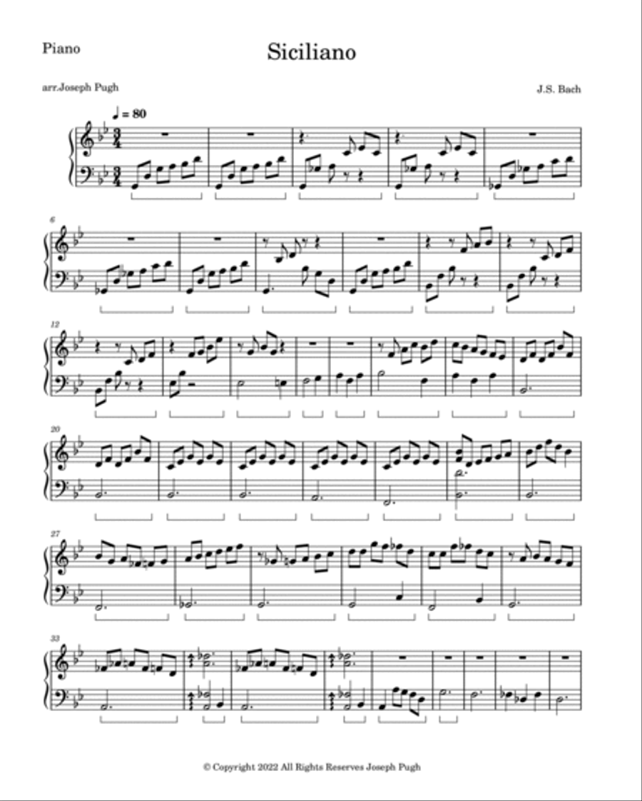 Siciliano Chamber Music scores gallery preview page 2