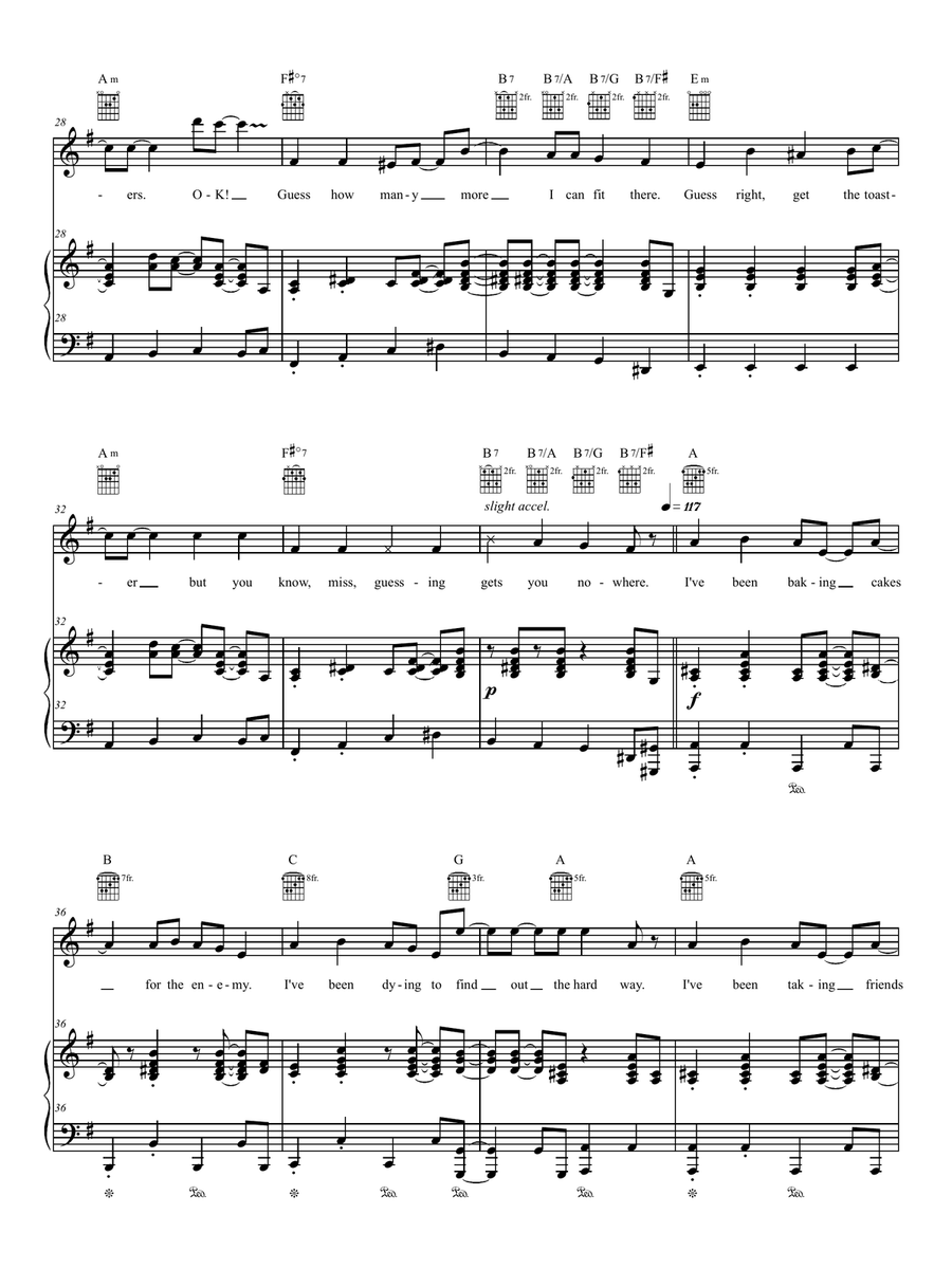 Mandy Goes To Med School Mandy Goes To Med School Piano, Vocal, Guitar scores gallery preview page 3