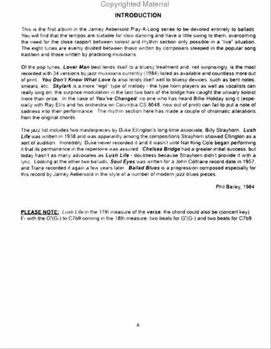 Volume 32 - Ballads Volume 32 - Ballads Voice scores gallery preview page 3