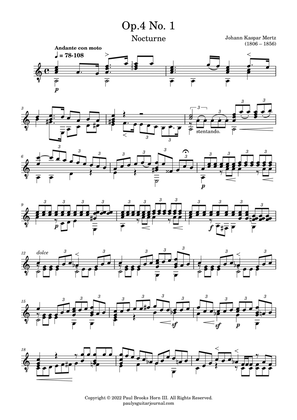 Mertz Op. 4 No. 1