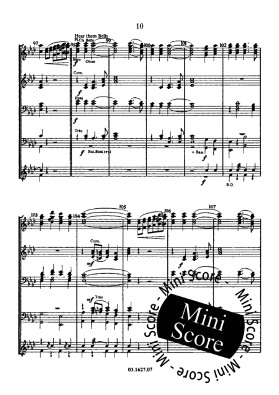 Americana West Concert Band scores gallery preview page 14