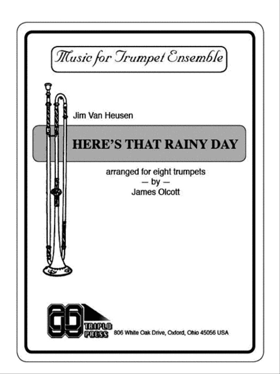 Here's That Rainy Day Here's That Rainy Day Small Ensemble scores gallery preview page 1