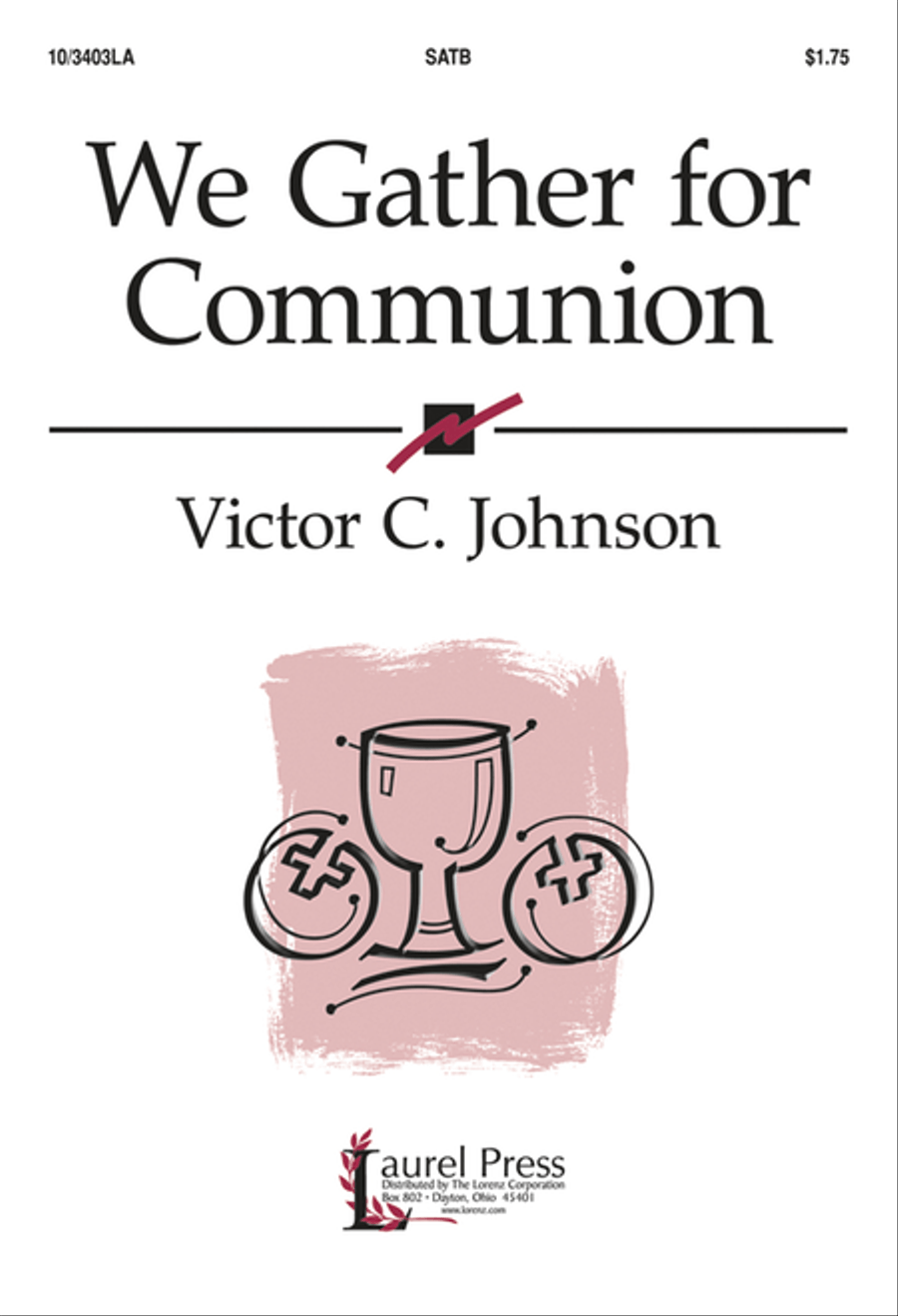 We Gather for Communion 4-Part scores gallery preview page 1