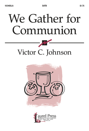 Book cover for We Gather for Communion