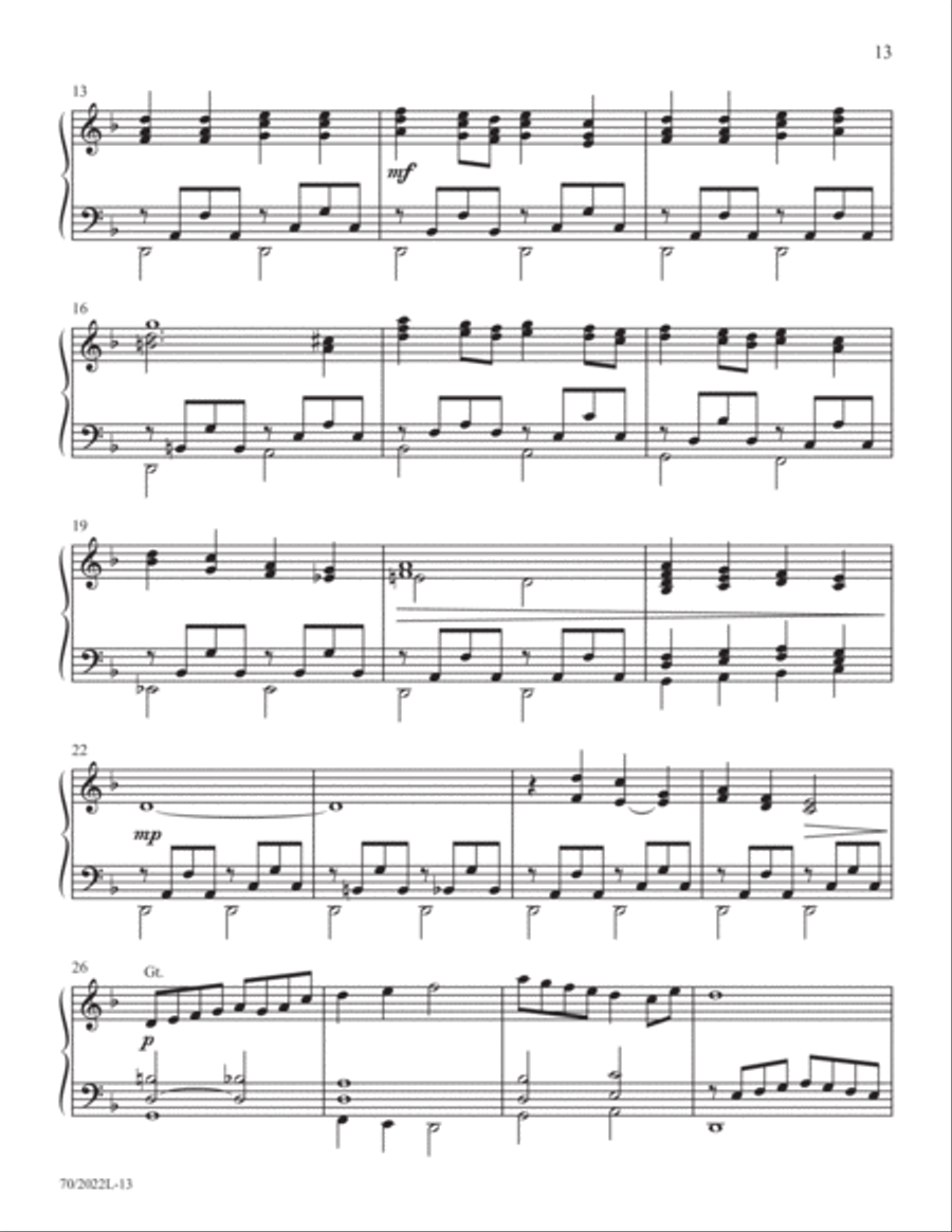 Easy Organ Library, Vol. 61 Organ Solo scores gallery preview page 6