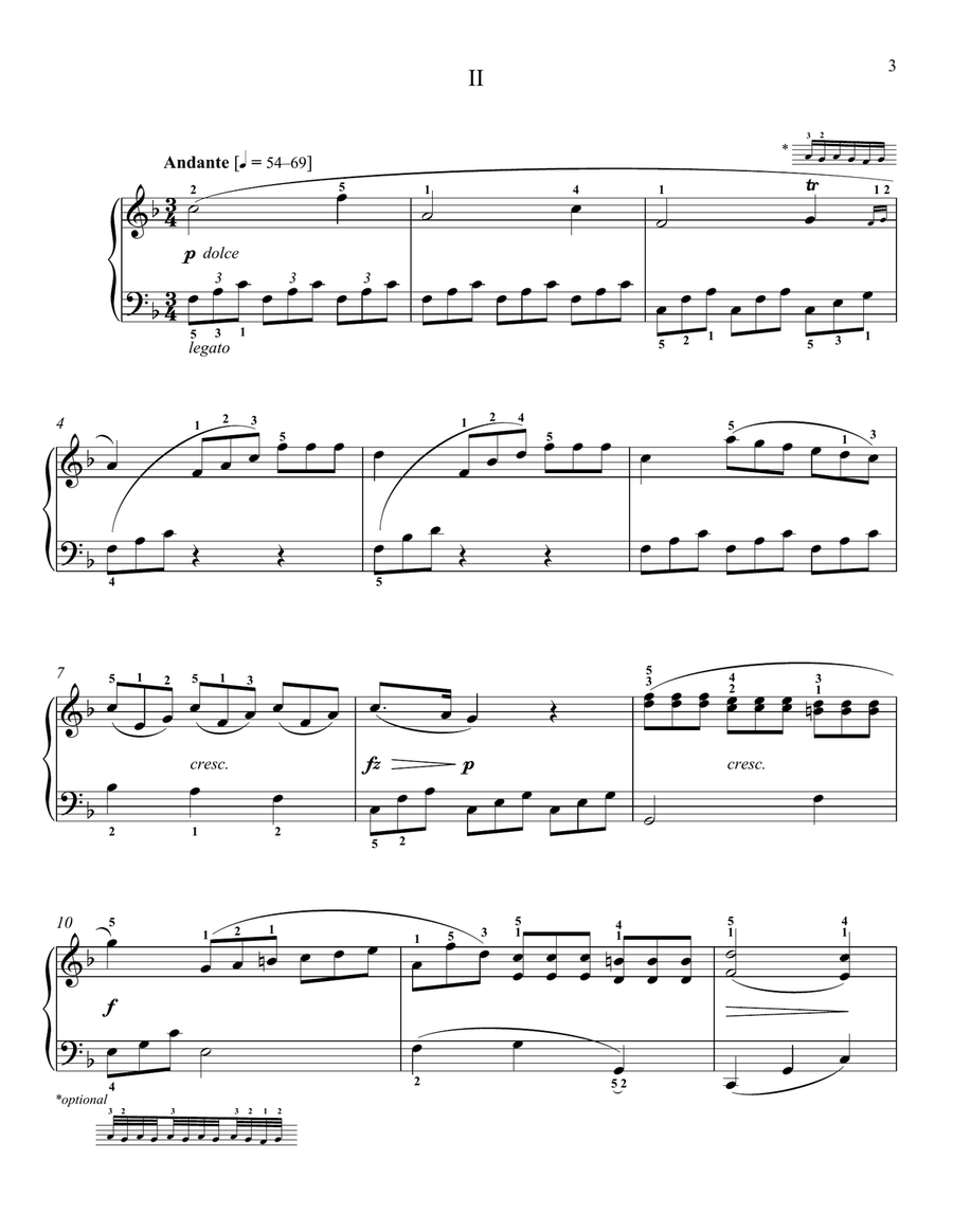 Sonatina in C Major, Op. 36, No. 1 Piano Solo scores gallery preview page 3