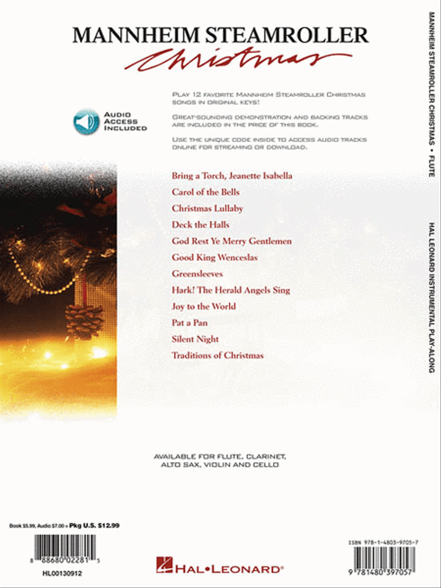 Mannheim Steamroller Christmas Flute Solo scores gallery preview page 2