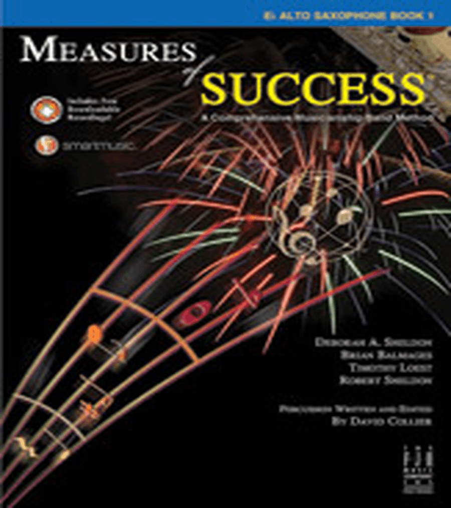 Measures of Success E-flat Alto Saxophone Book 1 Concert Band Methods scores gallery preview page 1