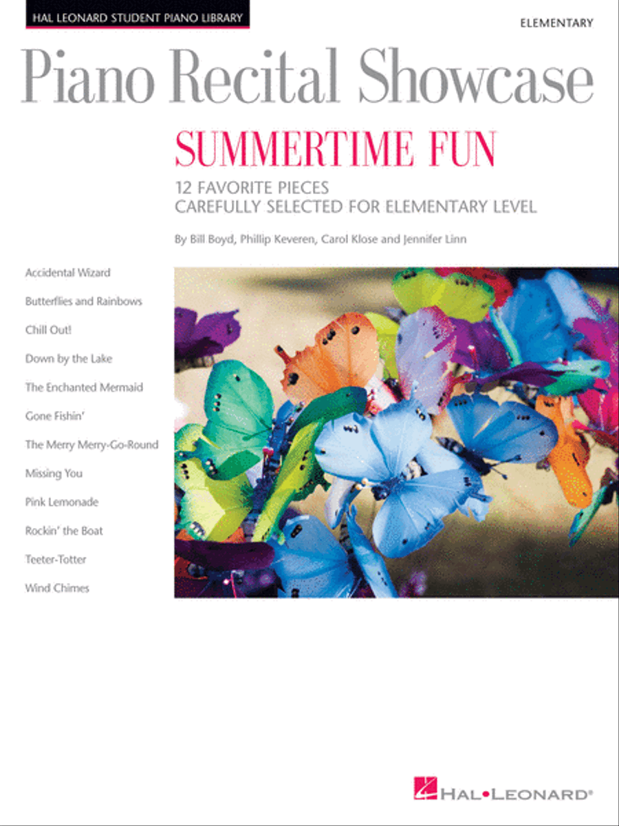 Piano Recital Showcase – Summertime Fun Piano Method scores gallery preview page 1