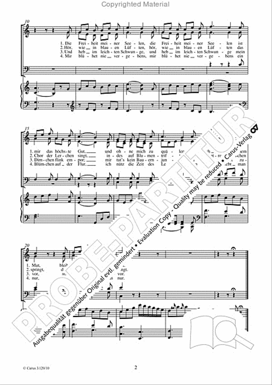 Die Landlust 4-Part scores gallery preview page 3