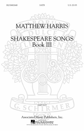 Shakespeare Songs, Book III