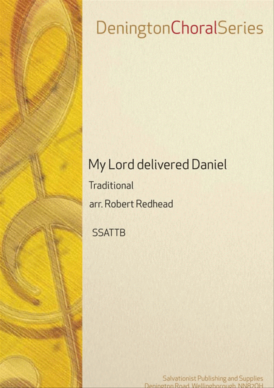 My Lord Delivered Daniel Choir scores gallery preview page 1