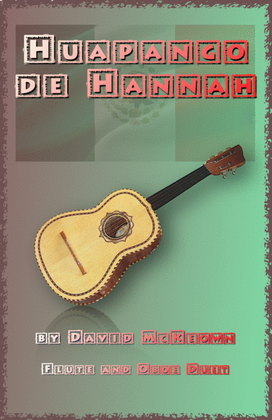 Book cover for Huapango de Hannah, for Flute and Oboe Duet
