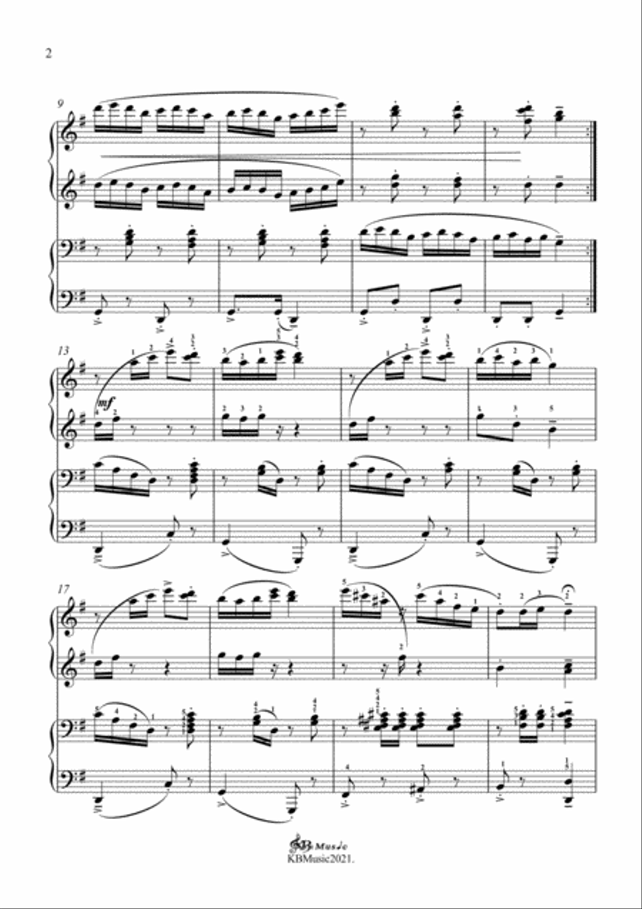 Happy Polka Set of Parts scores gallery preview page 4