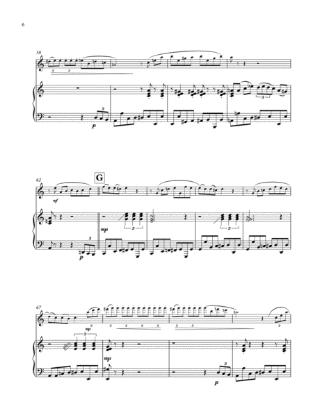 Für Elise Boogie Woogie for Flute & Piano image number null
