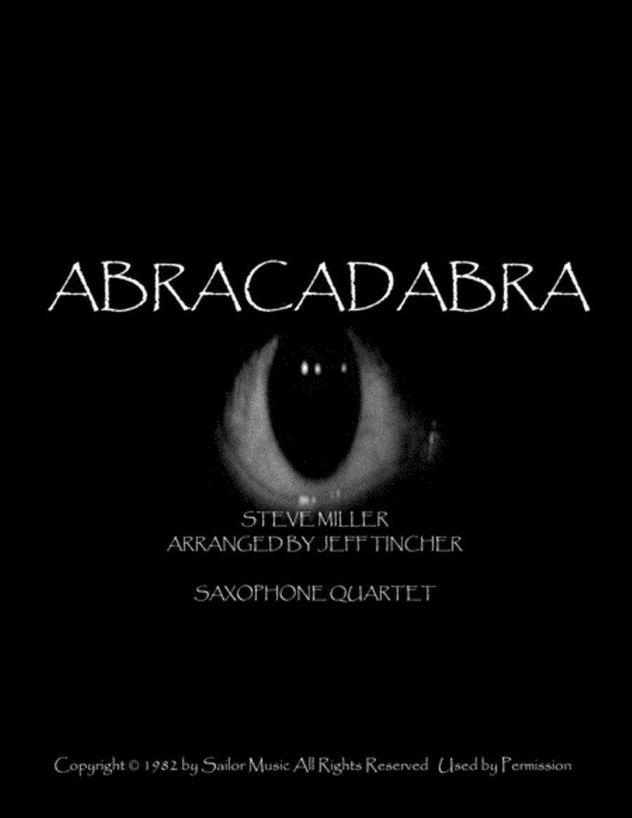 Abracadabra Abracadabra Woodwind Quartet scores gallery preview page 1