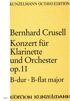 Concerto for Clarinet and Orchestra in Bb Maj