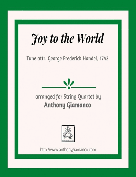 Joy to the World (String Quartet) image number null