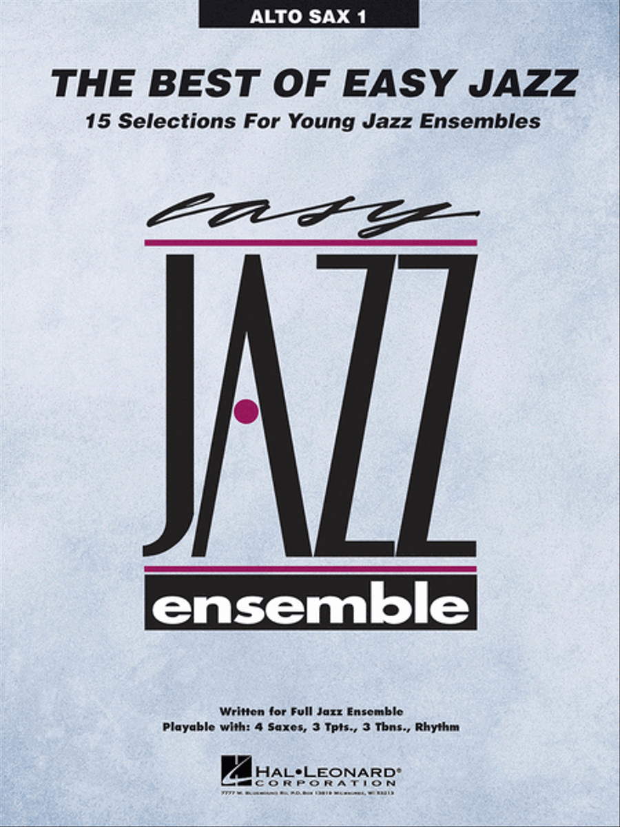 The Best of Easy Jazz – Alto Sax 1 Jazz Ensemble scores gallery preview page 1