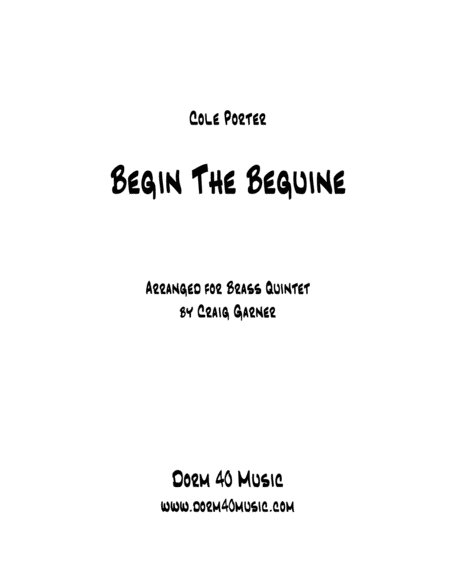 Begin The Beguine image number null