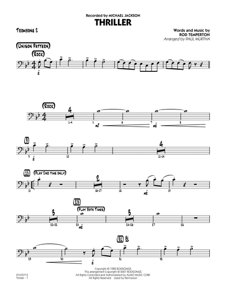 Thriller - Trombone 2