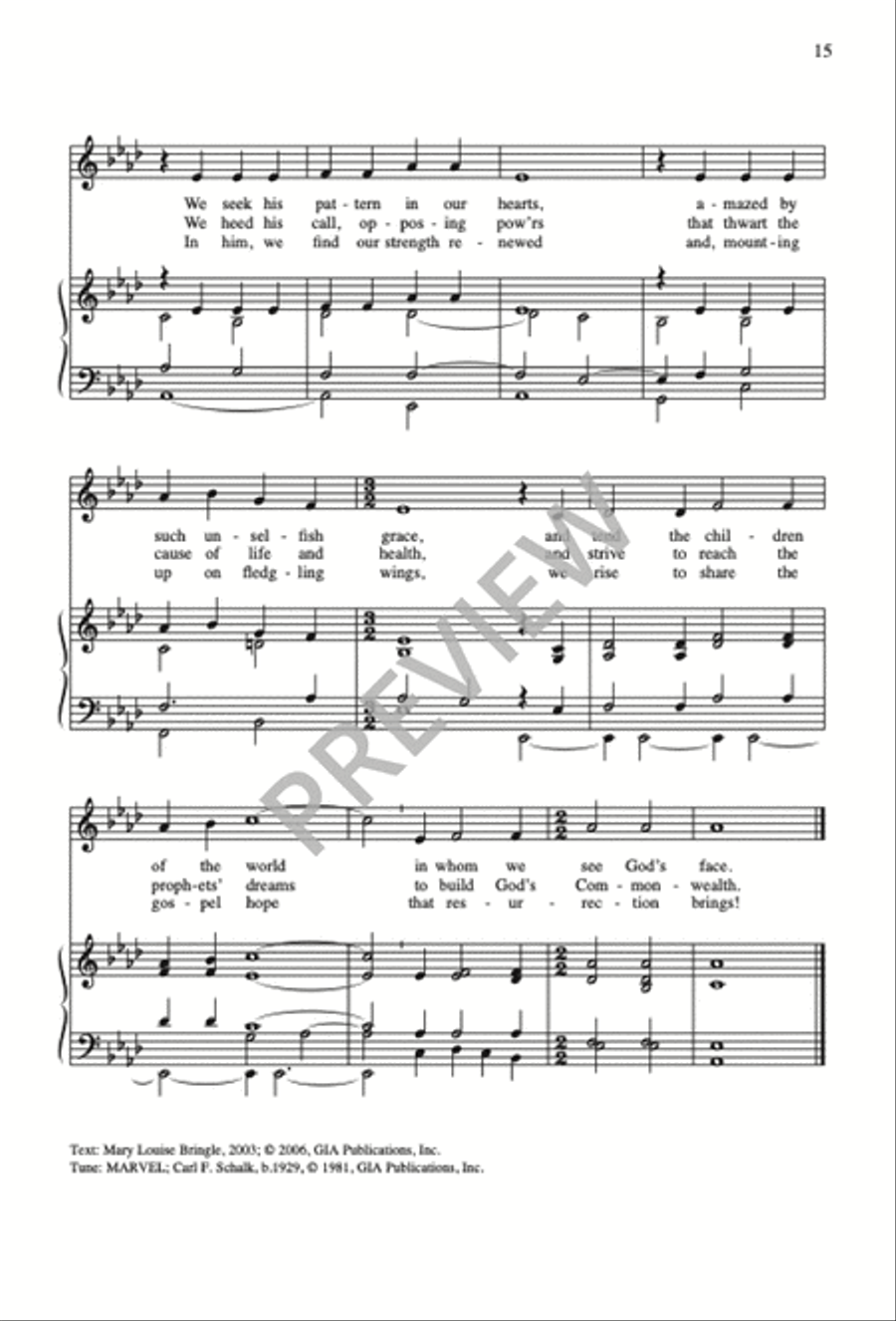 In Wind and Wonder Easy Piano scores gallery preview page 17