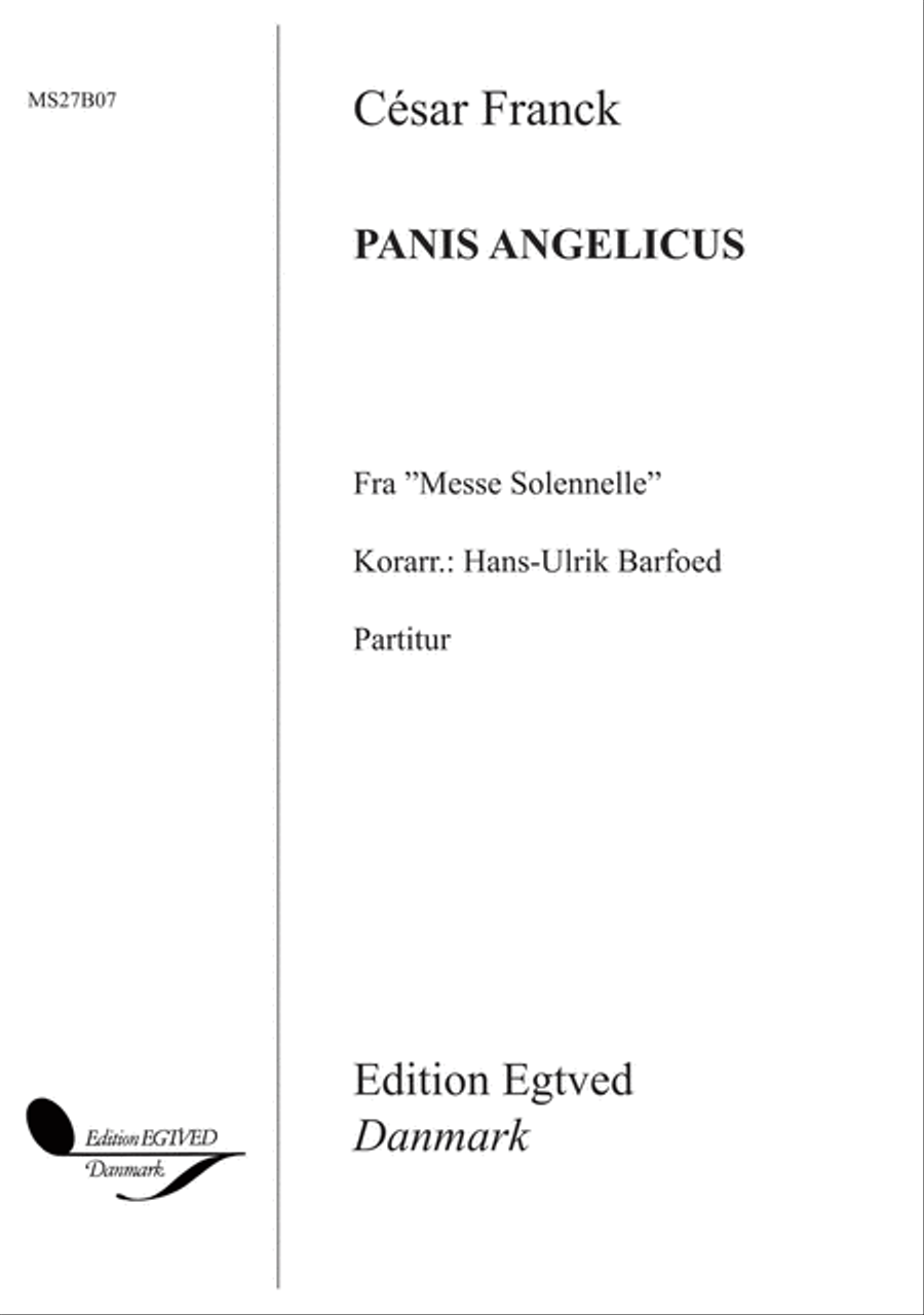 Panis Angelicus 4-Part scores gallery preview page 1