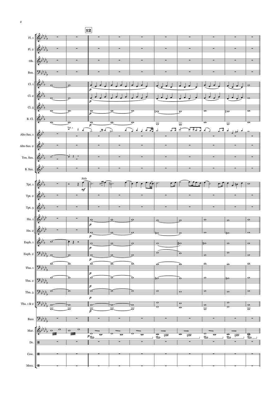 Carnaval De Paris Concert Band scores gallery preview page 4