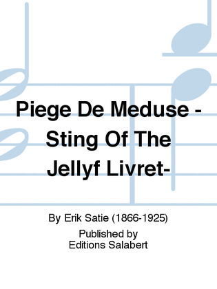 Piege De Meduse - Sting Of The Jellyf Livret-