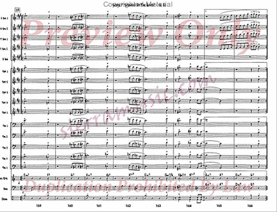 Stompin' At The Savoy Stompin' At The Savoy Jazz Ensemble scores gallery preview page 22