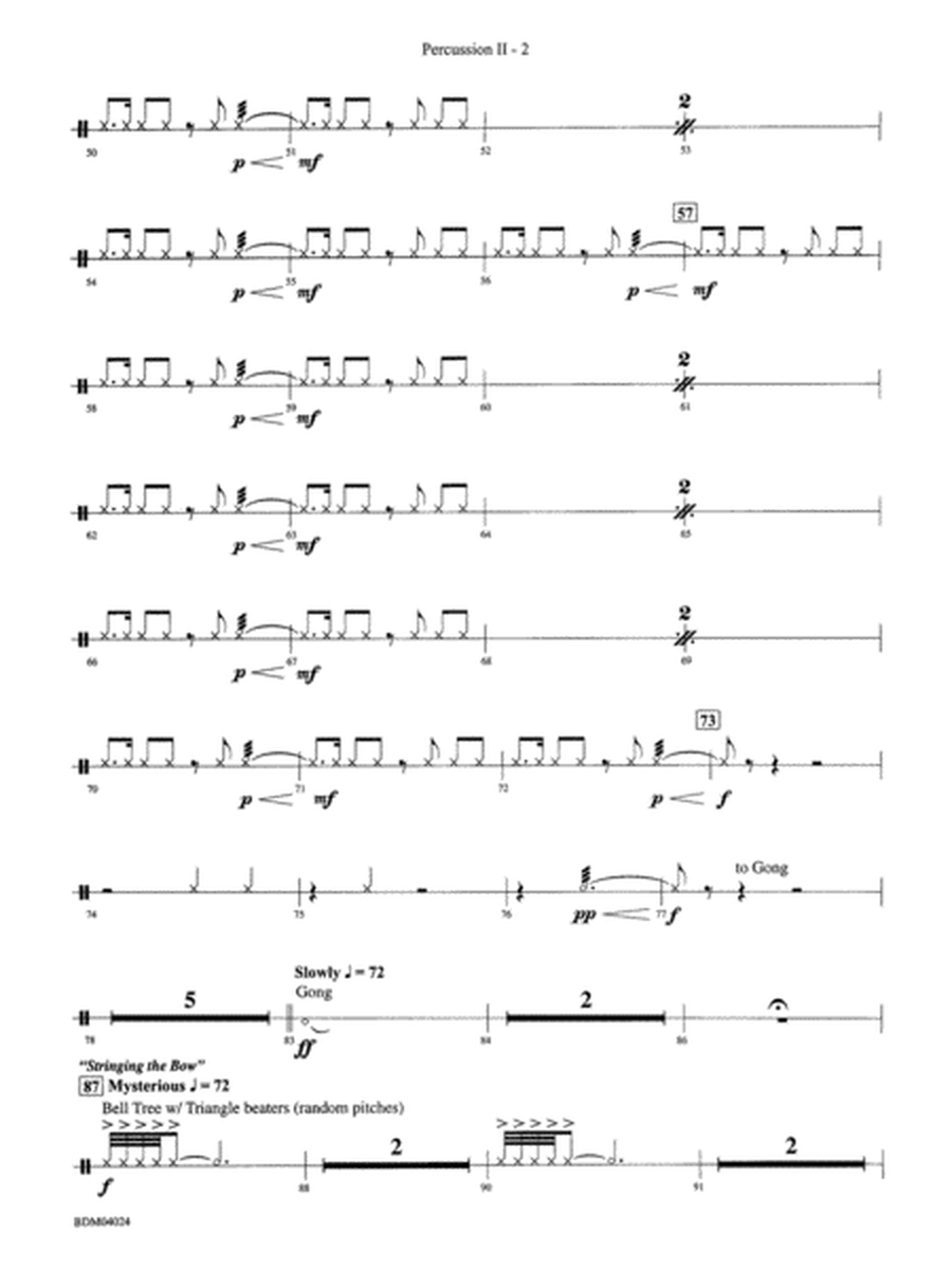 Ithaca (from The Odyssey (Symphony No. 2)): 2nd Percussion