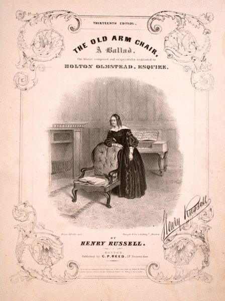 The Old Arm Chair by Henry Russell Voice - Digital Sheet Music