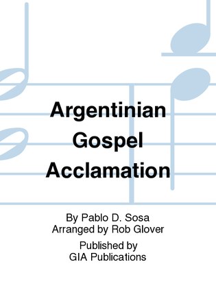 Argentinian Gospel Acclamation