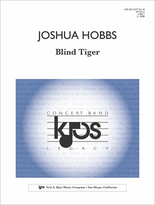 Book cover for Blind Tiger