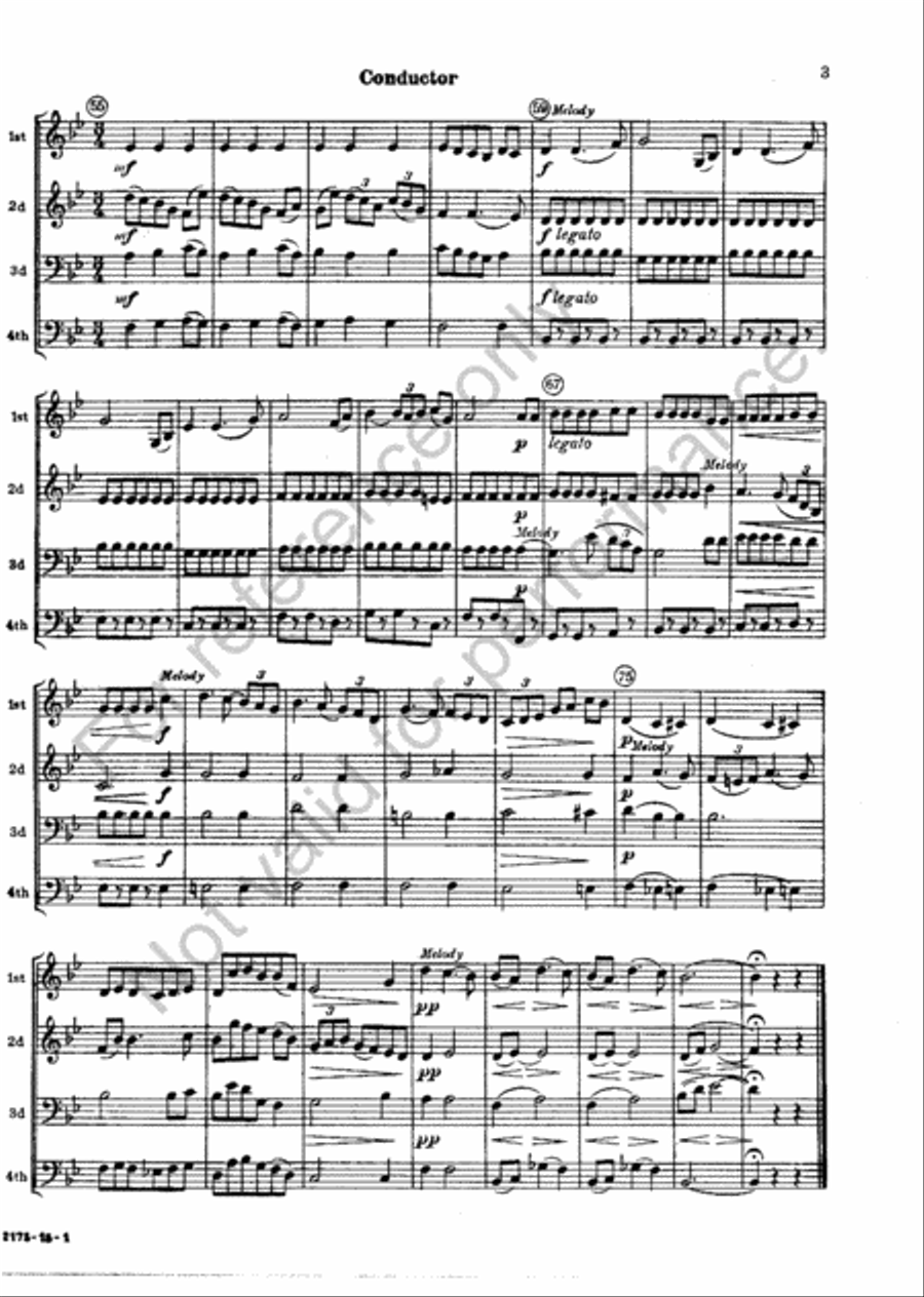 Adagio Pathetique Trumpet scores gallery preview page 4