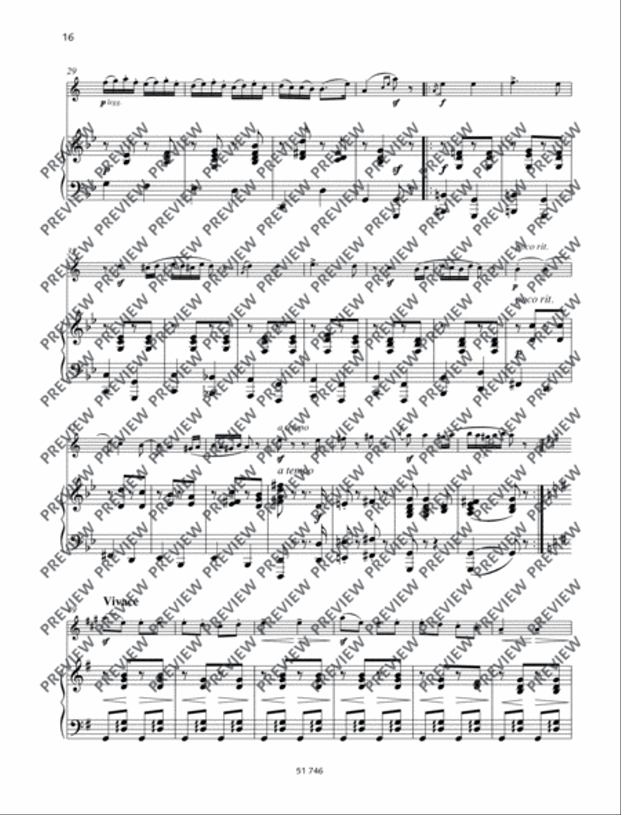 Hungarian Dance No. 5 Hungarian Dance No. 5 B-Flat Clarinet scores gallery preview page 3
