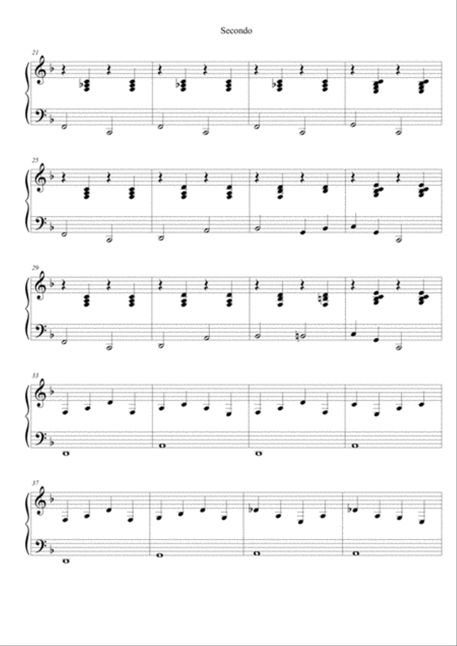 Go Kart Race - Four Hands - One Piano - Easy to Moderate 1 Piano, 4-Hands scores gallery preview page 4