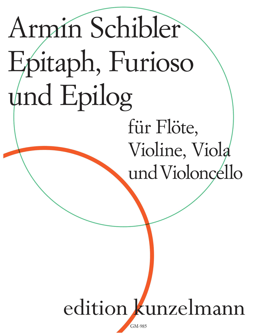 Epitaph, Furioso and Epilogue Flute scores gallery preview page 1