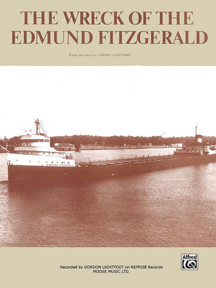 Book cover for Wreck Of The Edmund Fitzgerald